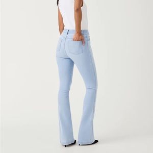 NWT’s SPANX retro it wash flare jeans Sz M Regular length